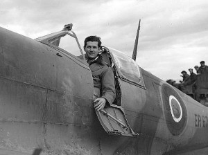 Anthony Bartley in his Hurricane.