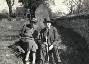 Lord & Lady Cottesloe on their Golden Wedding Day, 26th April 1946