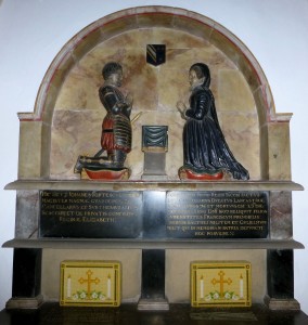 Sir John Fortescue family monument in Mursley Church