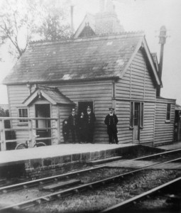 wanbourne Station staff, 1909