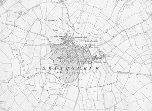 Swanbourne 1891 map
