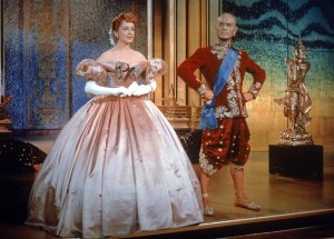 Deborah Kerr with Yul Brynner in The King and I.