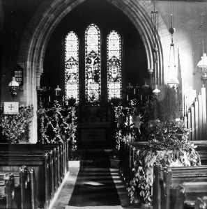 Church Interior; c1910