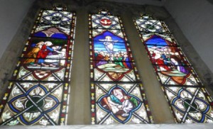 Stained glass windows