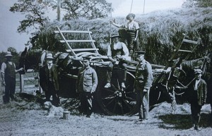 Haymaking at Buxlow Farm, 1918