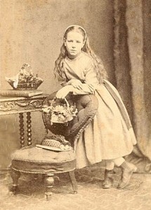 Louise Ann Palmer as a child