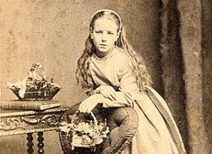 Louise Ann Palmer as a child 