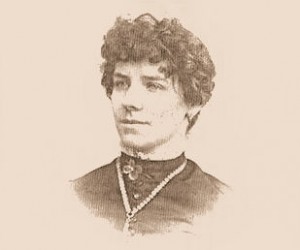 Louise Ann Palmer aged 23, soon after arrival in Nebraska.