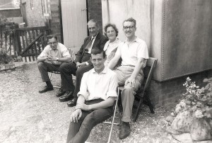 Mr Tofield and family at Nearton End Farm