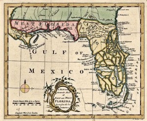 Jeffries map of British Florida