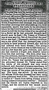 Bucks Herald newspaper cutting Charles Edwin Gurnett