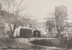 Swanbourne's old vicarage in 1868 , just before it was demolished.